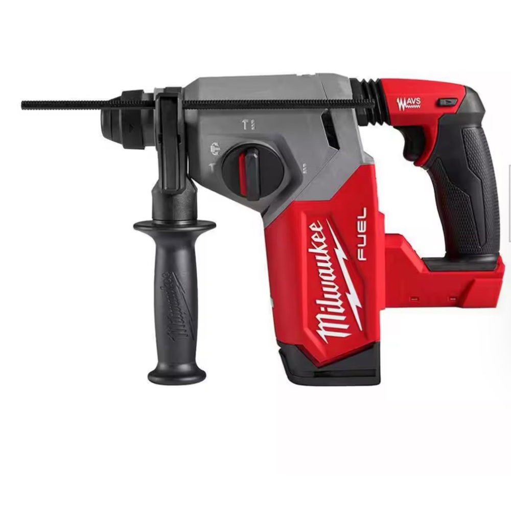Milwaukee Red and Black Rotary Hammer Drill